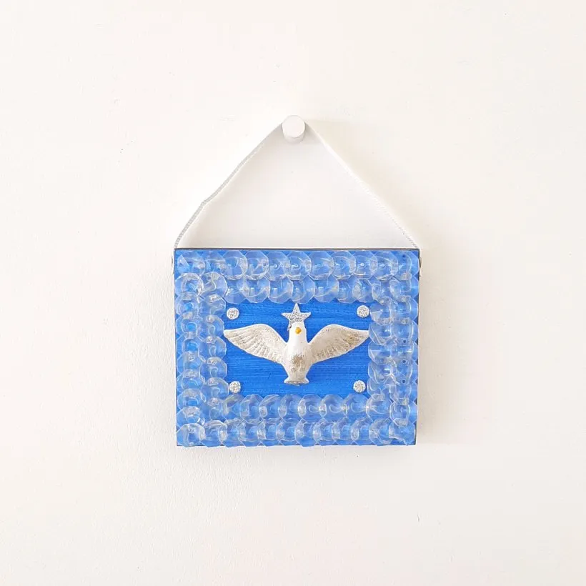 Divino Céu Azul - artesanato de Estudio Bananeira