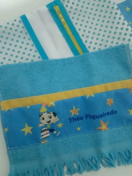 Necessaire para kit higiene com toalha - foto 2