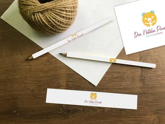 Lápis Personalizado - feito à mão por Mi Papelaria Criativa