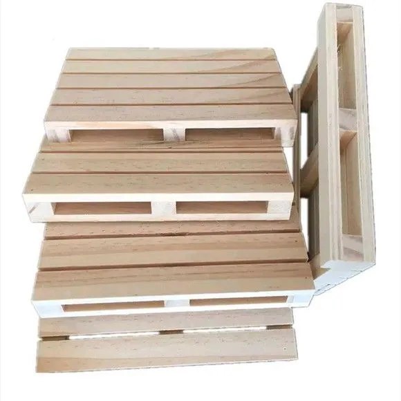 100 un Mini Pallets em Madeira Pinus 10x12x3cm - foto 2