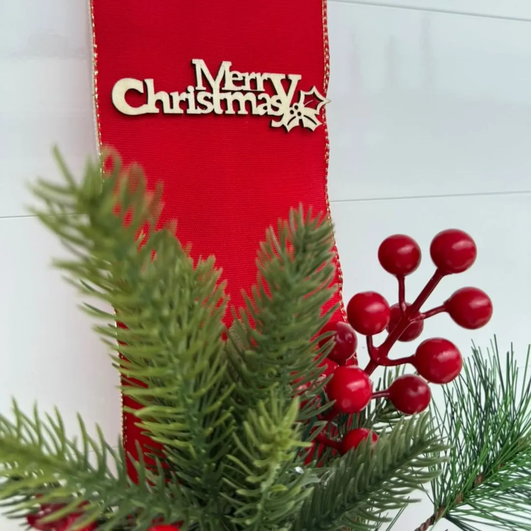 Escapulário de Porta em Festão para Natal - foto 4