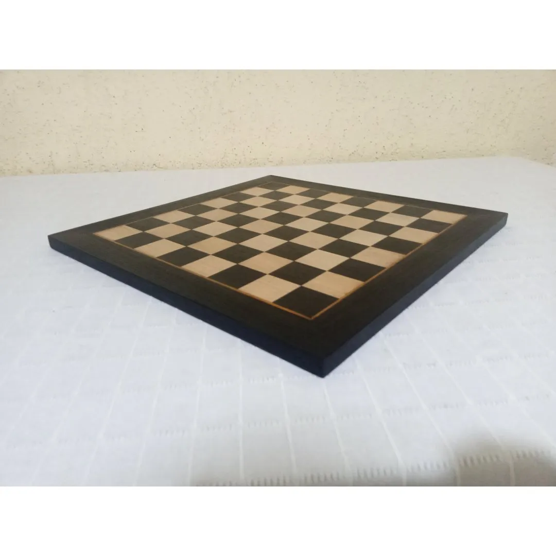 Tabuleiro de Xadrez Tradicional Black Wood Médio - foto 3