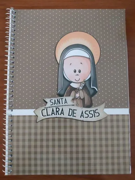 Caderno Capa Dura Grande Espiral 80fls - Santa Clara - foto 2