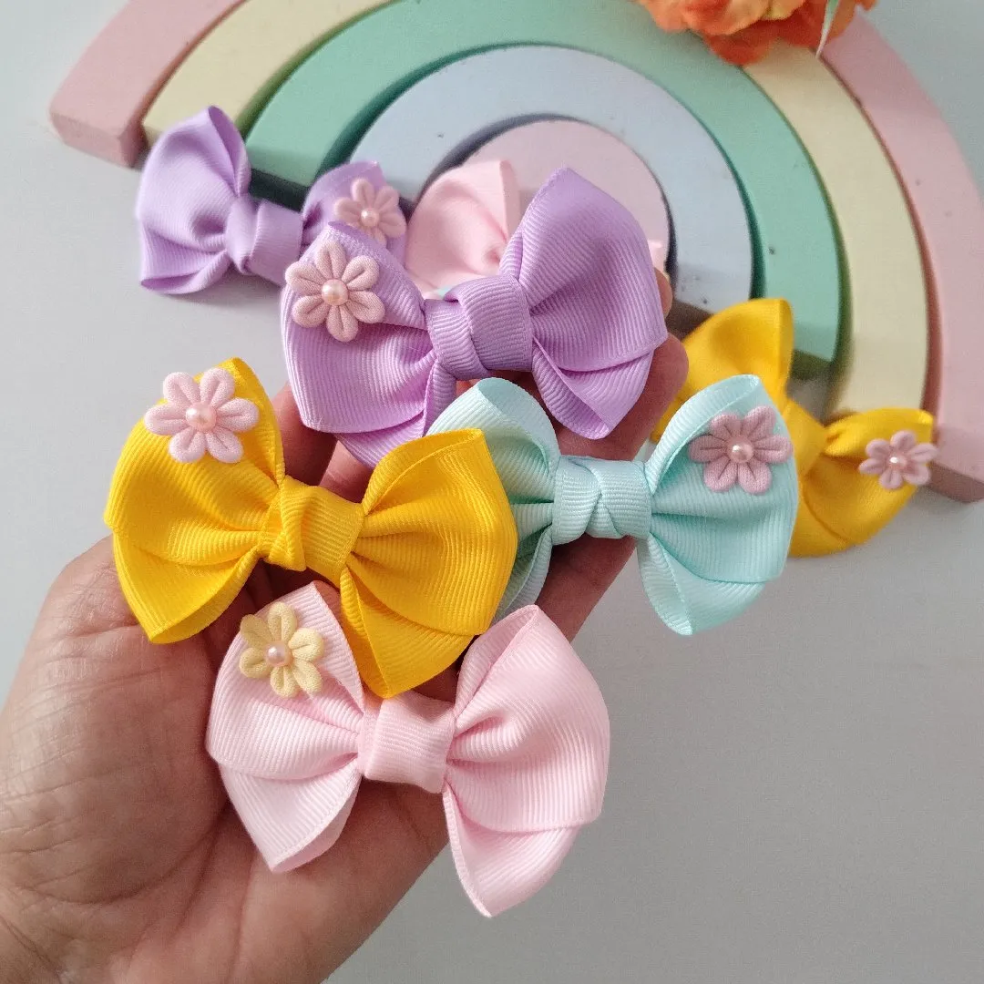 kit 4 unidades, laço de menina.laco de bebê. tiara infantil