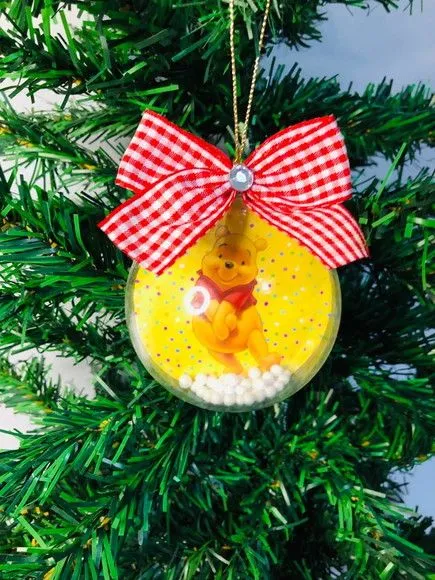 Bolinha de Natal Ursinho Pooh, Puff