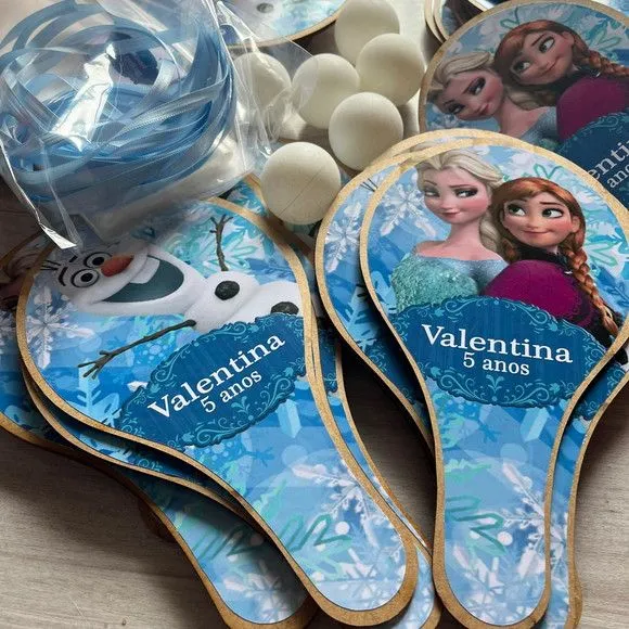 Raquete Ping Pong - Frozen - foto 2