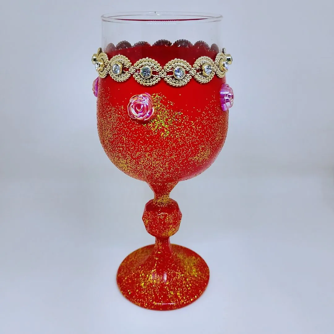 Taça Pombagira Rosa Vermelha - foto 2