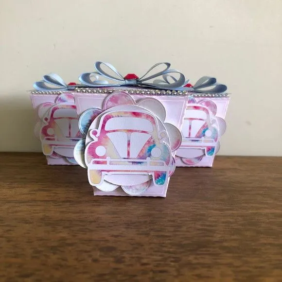 Caixa Sushi Tie Day - artesanato de Fina Essência Papelaria Personalizada