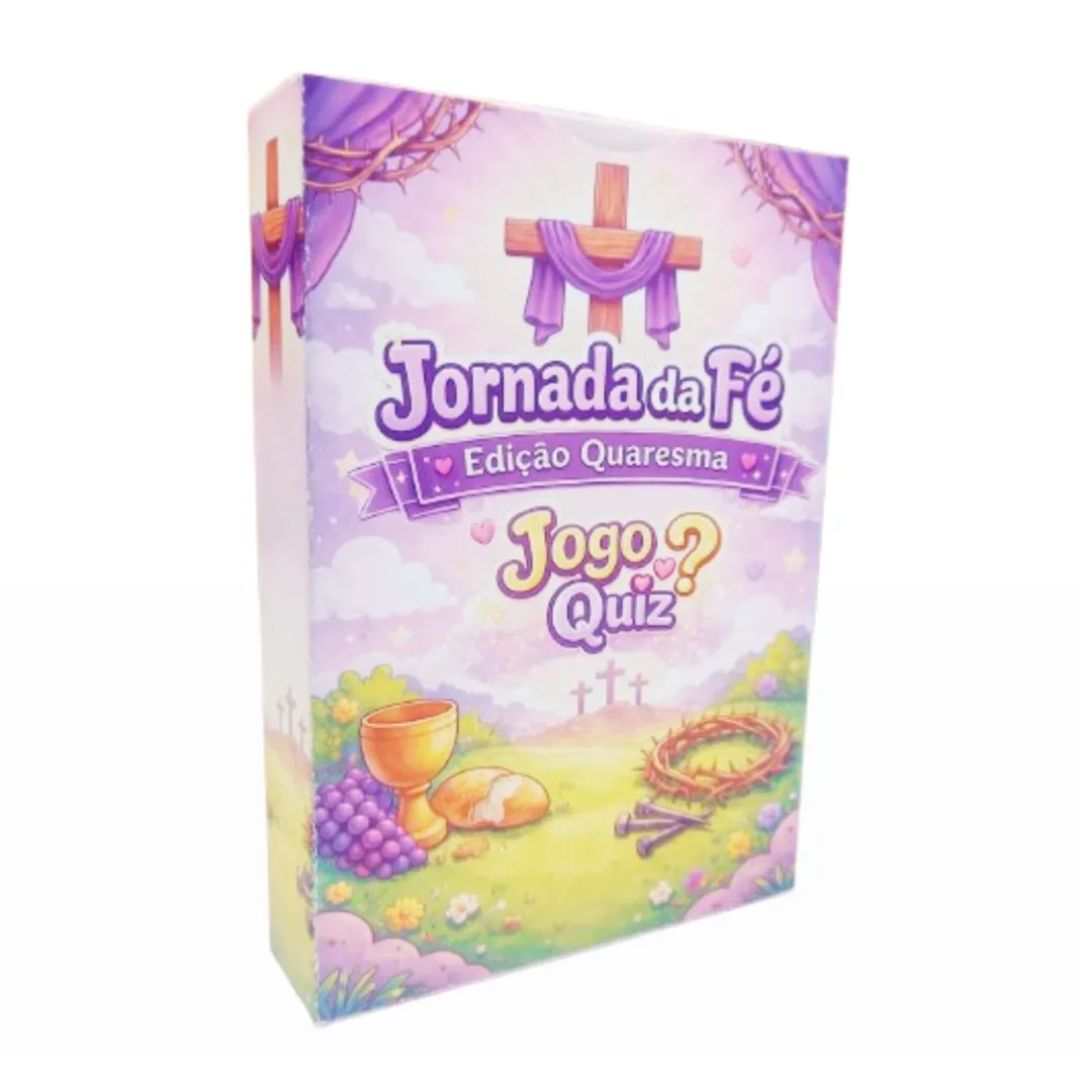 Jogo Educativo Cristão Infantil – Quaresma com 36 Cartas JD Arte - artesanato feito à mão por JD Arte