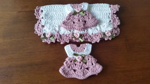 Puxador Fogão Imã Gel. Vestidinho Rosa Velho - foto 4