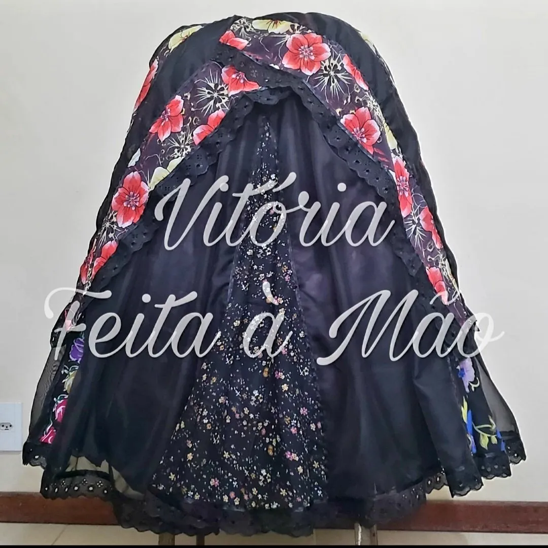 Saia de Retalhos para Pombagira de Umbanda e Candomblé - foto 2