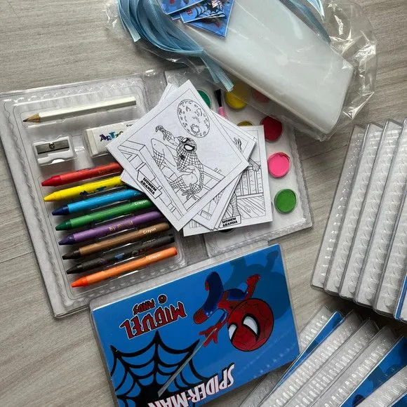 Estojo de Pintura Homem Aranha Personalizado - foto 2