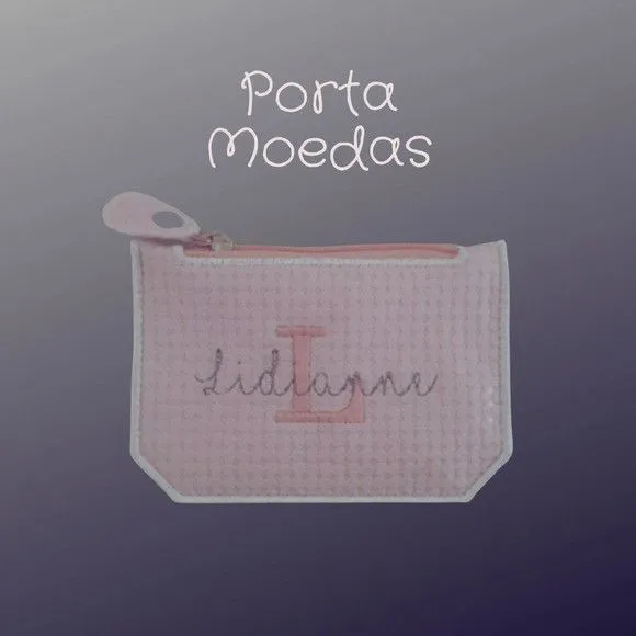 Porta moedas em sintético - bordado - foto 5