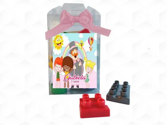 Bloco de Montar Mundo Bita Menina Personalizada - artesanato feito à mão por creativitybynina