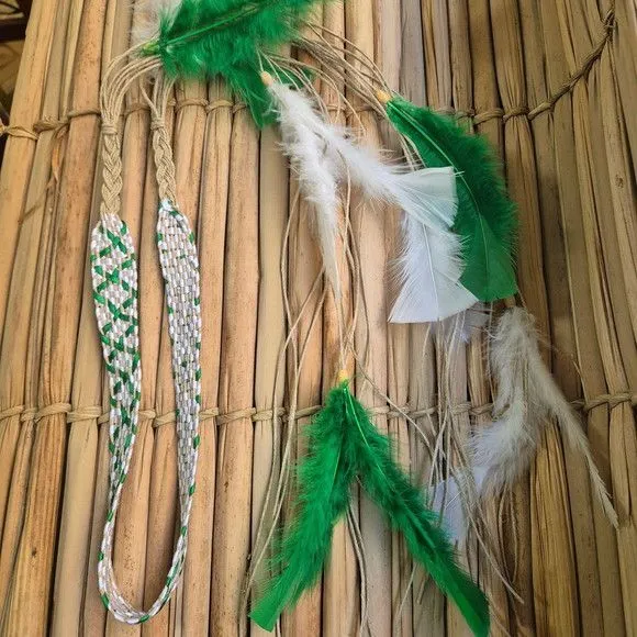 Fita de Caboclo com Barbante - artesanato de BellaOya Guias e Brajas
