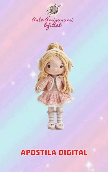Receita Boneca Camila - Amigurumi