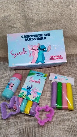 Kit Presente Infantil Massinhas de Banho Personalizado - feito à mão por Juliana Biz - casa e bem estar