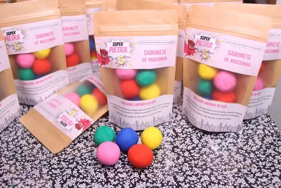 Sabonete Mágico Massinha Lembrancinha Infantil Personalizada - foto 4