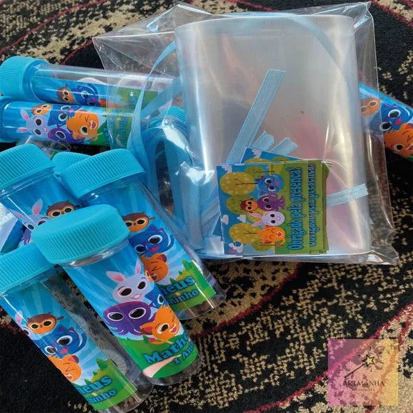 Bolha de Sabão Bolofofos Personalizada - foto 2