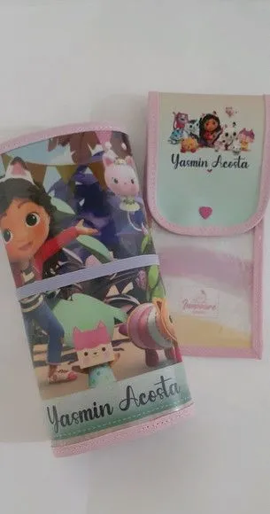 Jogo Americano e Porta Talher a Casa Mágica da Gabby - artesanato feito à mão por Innovare Studio