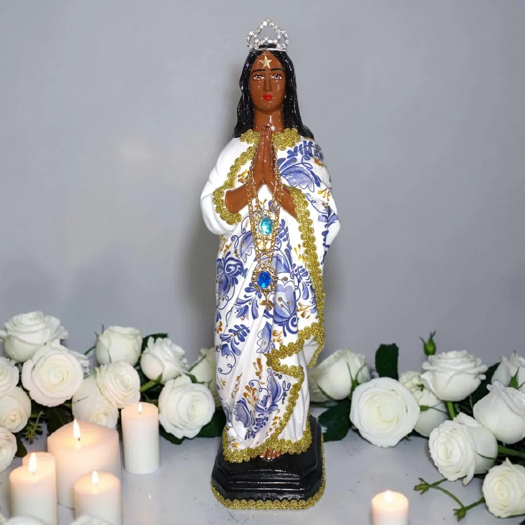 Santa Sara Kaly (Ornamentada)40cm - artesanato de artes_esotericas