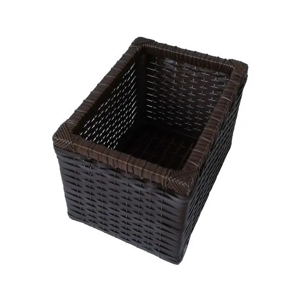 Cesto Vime Sintético Argila 35x25x25 - foto 4