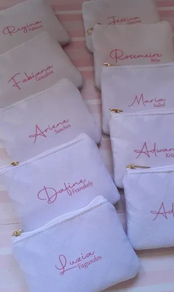 Porta Moedas Personalizado - Madrinha - artesanato feito à mão por Innovare Studio