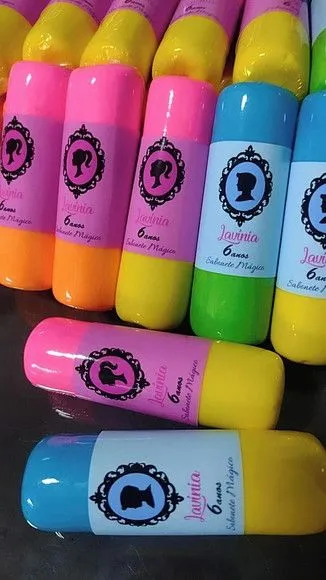 Lembrancinha Infantil Sabonete Mágico Personalizado - foto 3