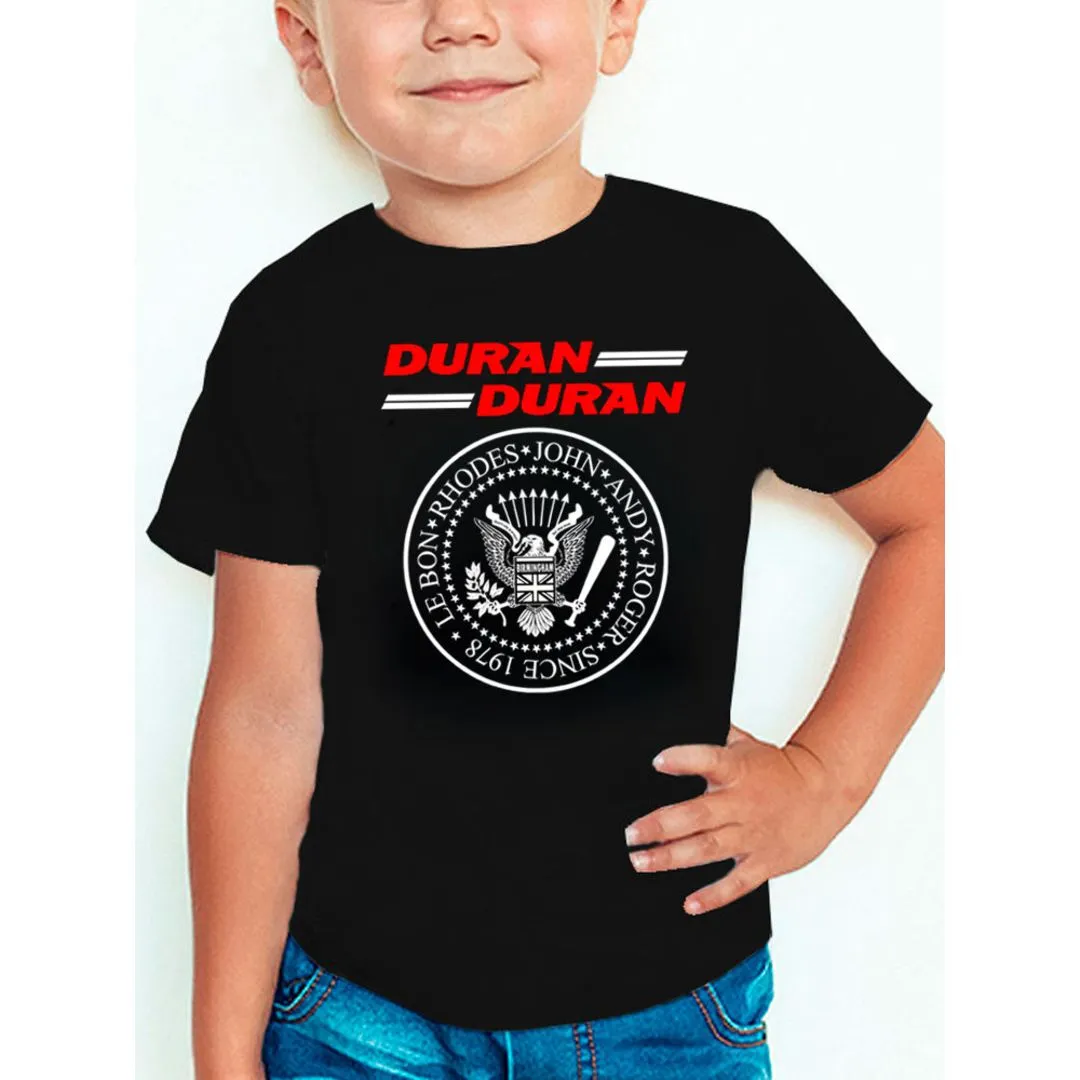 Camiseta infantil Duran Duran , 007 estampa exclusiva, 100% algodão (cópia) - foto 3