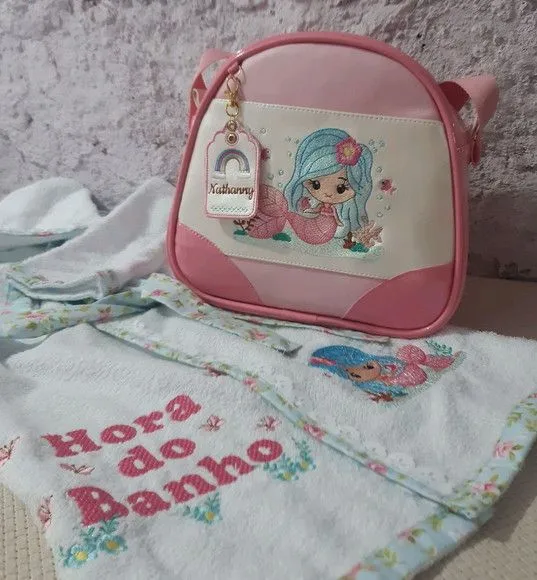 Roupão e bolsa infantil - foto 4