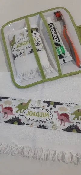 Necessaire para kit higiene com toalha - foto 2