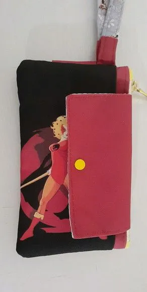 Porta Celular e documentos - 3 bolsos - foto 3