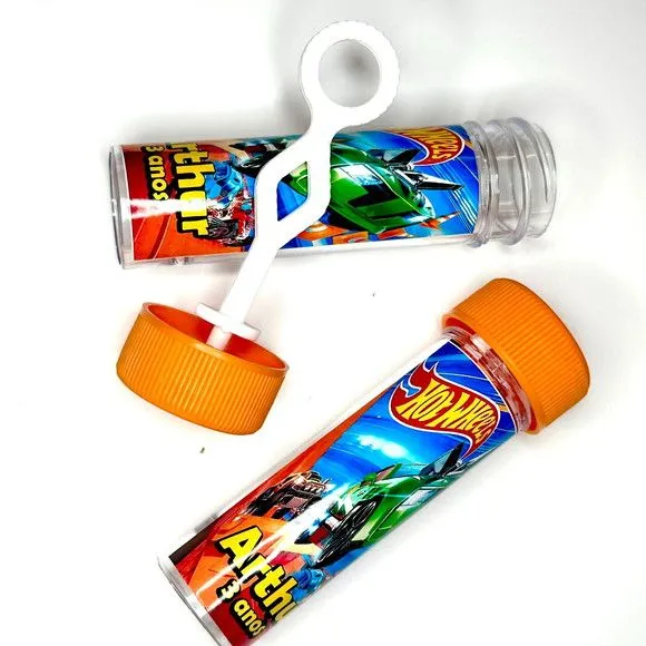 Bolinha de Sabão Hotwheels Personalizada - foto 2