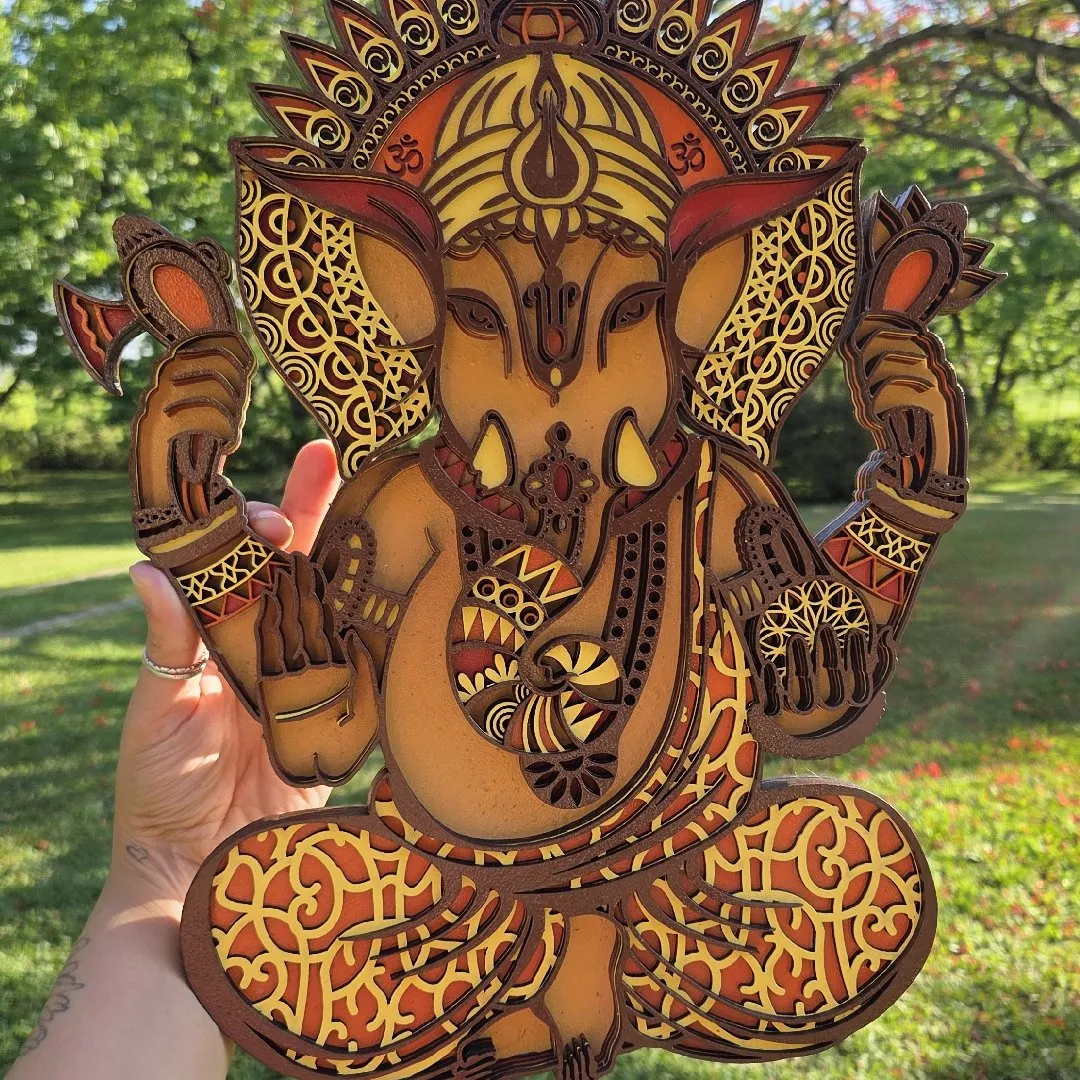 Mandala Ganesha 3D - foto 2