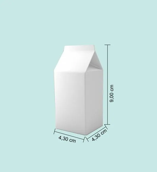 Mini Caixa Milk Balão de ar quente menina - foto 3