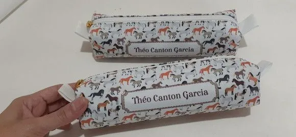 Kit escolar personalizado- cavalos - foto 5