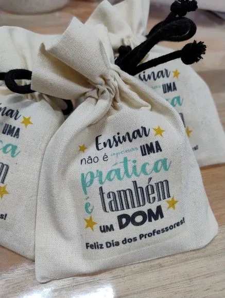 Lembrancinha Dia dos Professores Sachê Sais Personalizada - foto 3