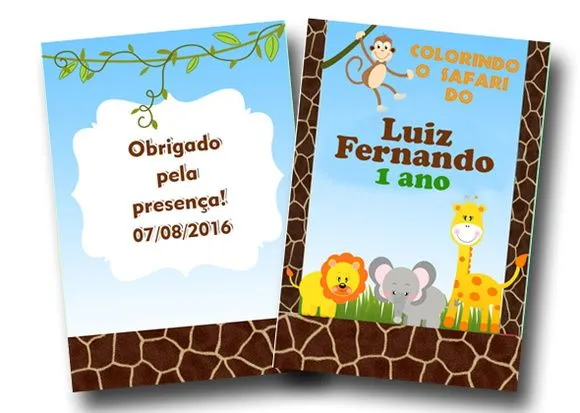revista colorir safari 14x10