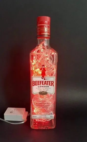 Luminária de garrafa Beefeater - foto 3