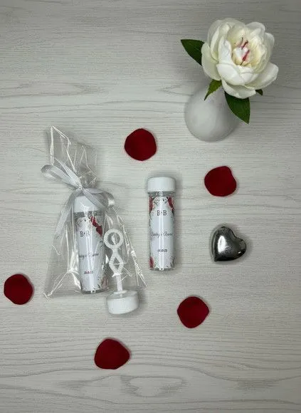 Bolha de Sabão - Casamento Personalizado - artesanato feito à mão por Mi Papelaria Criativa