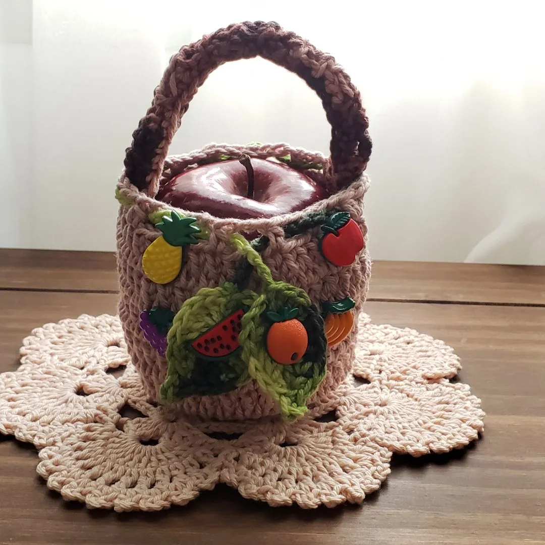 Capa de Crochê para Frutas - foto 8