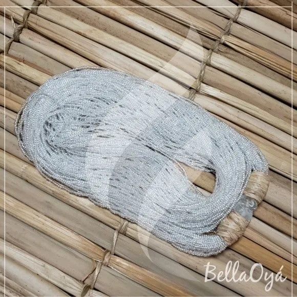 Fio de Contas de Oxalá - 21 Fios - artesanato de BellaOya Guias e Brajas