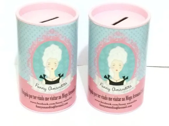 Cofres Personalizados - artesanato feito à mão por Mi Papelaria Criativa