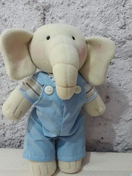 Elefante de tecido - foto 2
