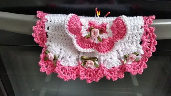Puxador Fogão Imã Gel. Borboleta Pitaya Rosa - foto 4