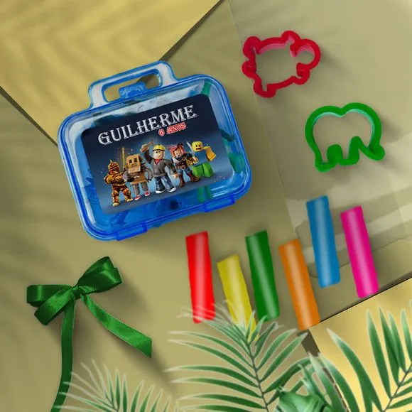 Mini Maleta - Roblox Personalizada - feito à mão por Mi Papelaria Criativa