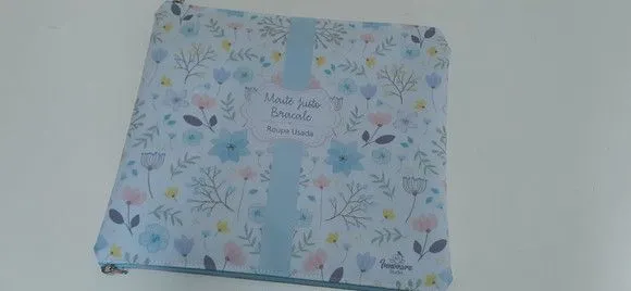 Organizador Duplo G - flores - feito à mão por Innovare Studio
