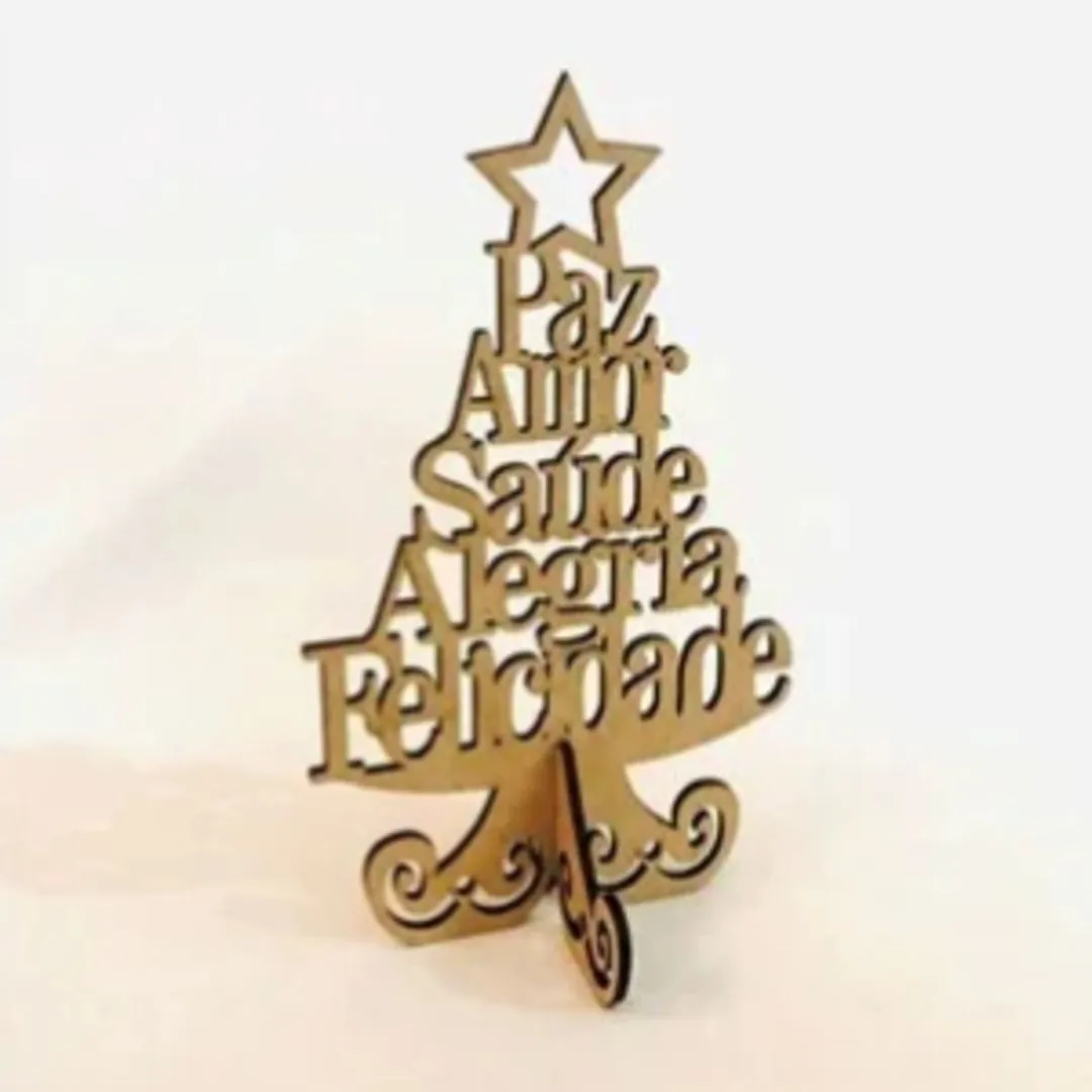 Kit Arvore Natal - Lembrancinha de Natal - 10 unidades - artesanato feito à mão por MK Personalize