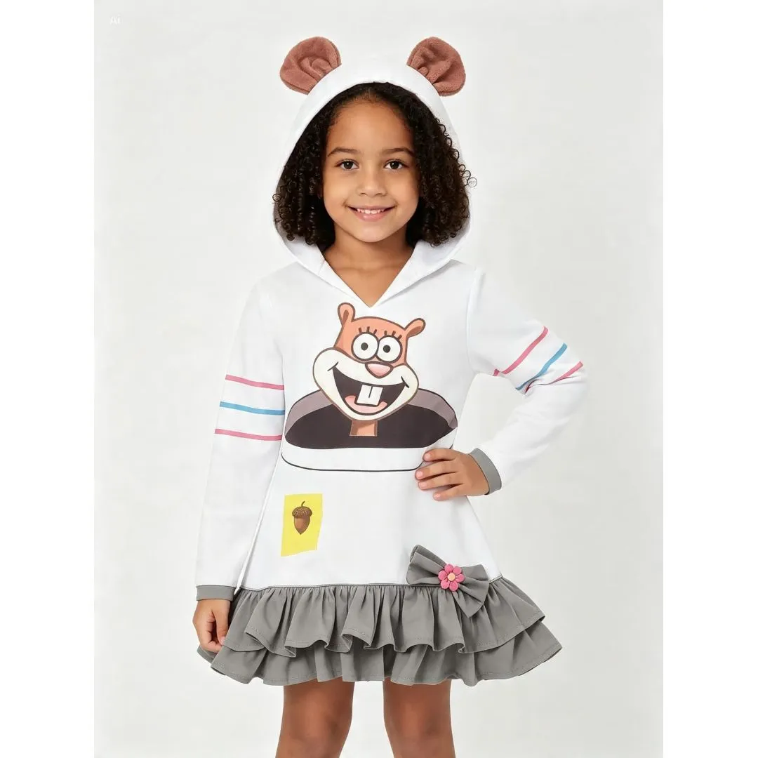 Vestido Sandy - Bob Esponja