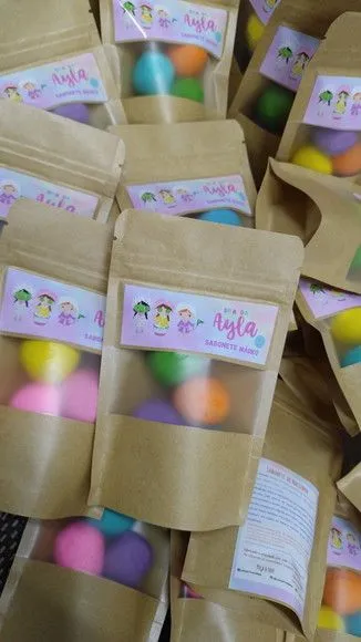 Lembrancinha Sabonete Mágico de Massinha Personalizado - foto 3